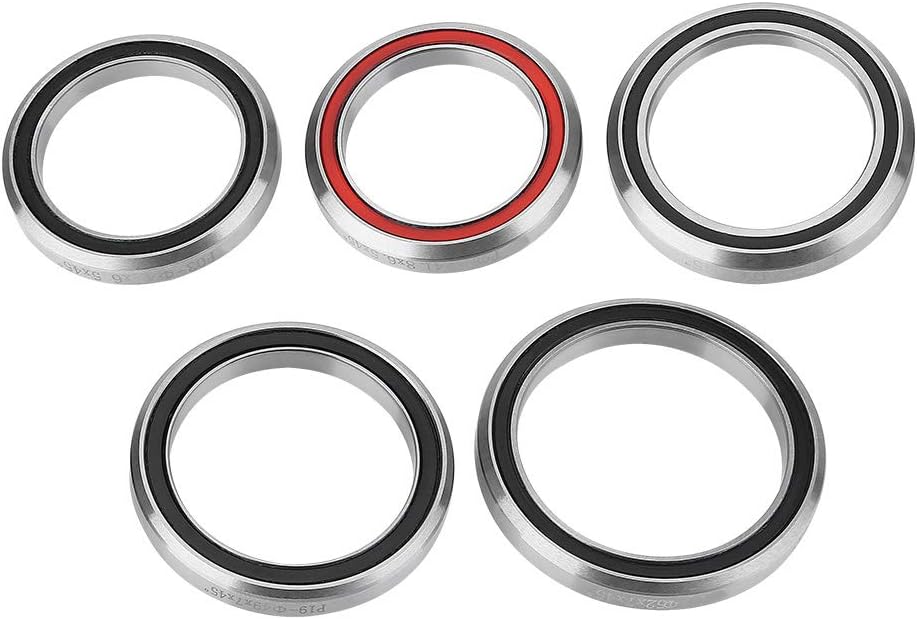 Bike Bearings,General Steel Bike Headset Bearings Single Repair Parts Accessory for MTB, Road Bike, Mountain Bikes