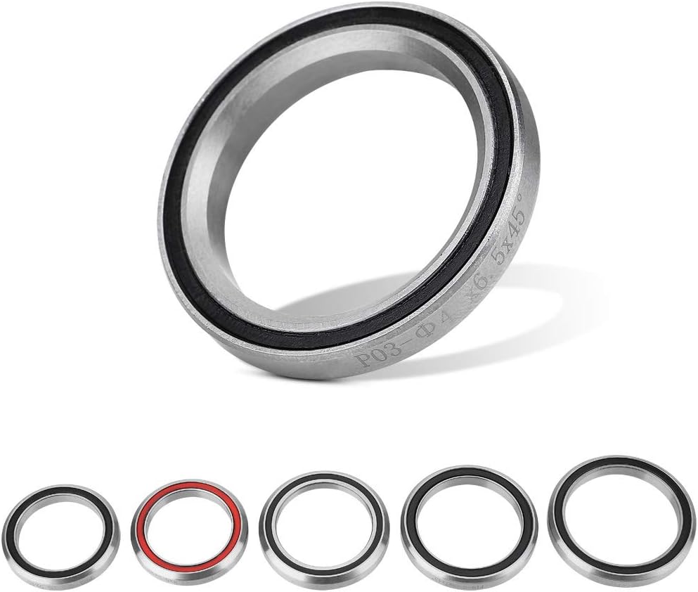 Bike Bearings,General Steel Bike Headset Bearings Single Repair Parts Accessory for MTB, Road Bike, Mountain Bikes